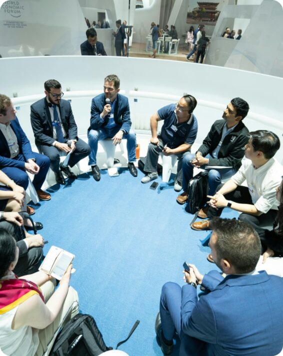 Team discussions for marketing idea development