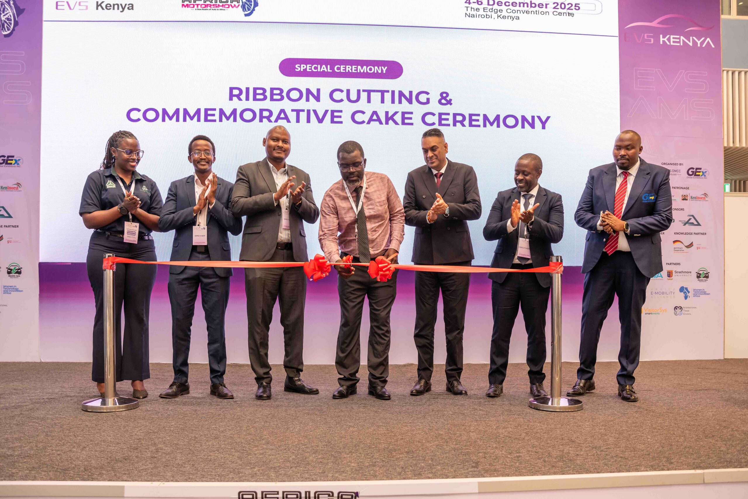Launch ceremony moment